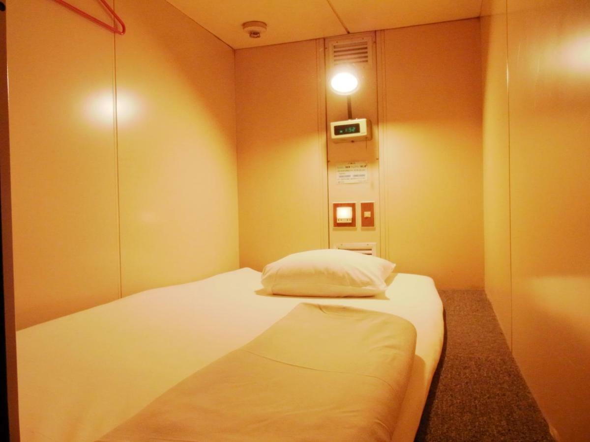 Capsule Hotel Block Room Tokio Buitenkant foto