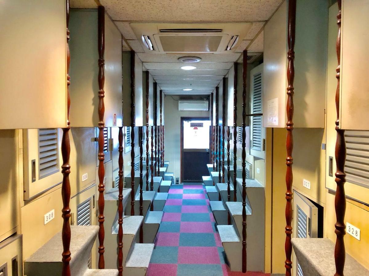 Capsule Hotel Block Room Tokio Buitenkant foto