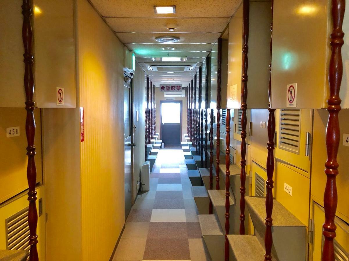 Capsule Hotel Block Room Tokio Buitenkant foto